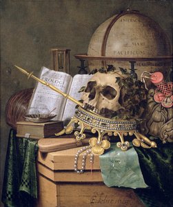 Vanitas (ein allegorisches Stillleben)